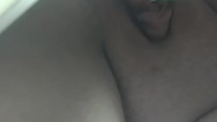 Toothbrush to Overstim Clit
