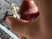 Clone trooper  Gets BLASTED WITH CUM From a Huge Sith Cock!