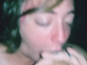 POV huge cock Sloppy deepthroat 8/16