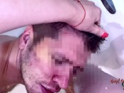 The stepson tried to touch his stepmother in the bathroom & pissed her off BadGirlandBadBoy 16/16