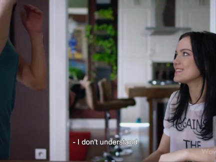 WOWGIRLS Beautiful girls Katy Rose and Hazel having their first lesbian sex with each other