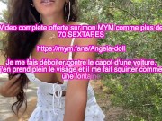 Angela Doll - un Mec me Baise Contre Le Capot D'une Voiture et me Fait Squirter Comme Une Chienne 1/16
