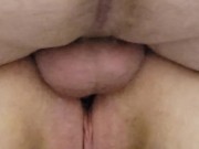 Fucked her ass then her pussy. Pussy squirt  while i gave her my load.   13/16