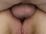 Fucked her ass then her pussy. Pussy squirt  while i gave her my load.   14/16