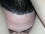 Slurping champagne off the pussy 6/16