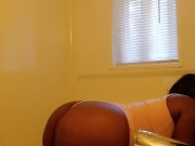 Bbw Milf Cleans Tub In Mini Dress 13/16