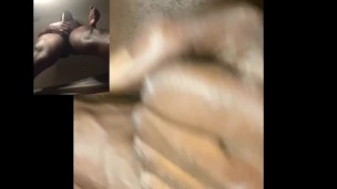 Max Sterling’s explosive cumshot from dual angles 