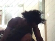 Teen Ebony loves big dick 13/16