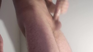 Masturbate with condom and finished in it