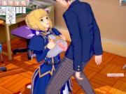 【エロゲーコイカツ！】FGO アルトリア・ペンドラゴン3DCGアニメ動画(フェイト)[Hentai Game Koikatsu! Fate Artoria Pendragon(Anime 3DCG 8/16