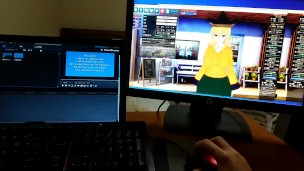【エロゲーコイカツ！】東方 摩多羅隠岐奈3DCGアニメ動画 Hentai Game Koikatsu! Touhou Okina Matara(Anime 3DCG Video)