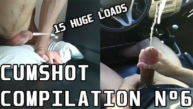 Cumshot Compilation #6 - 15 Loads