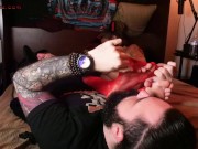 Mystick & Kaija Surprise Visit in Cosplay to Make me Smell, Worship, & Cum to their Feet - FOOTPUNKZ 9/16