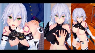 [Hentai Gra Koikatsu! ] Uprawiaj seks z Fate Duże cycki Jack the Ripper.3DCG Erotyczne wideo anime.