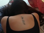 Tengo sexo con mi amiga en el balcón y sus vecinos nos ven exhibiciónismo 15/16