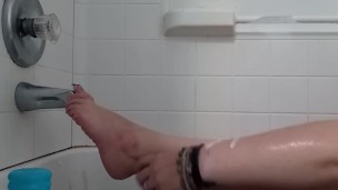 Shaving legs