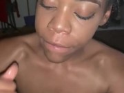 Deepthroating Daddy's Dick