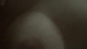 rubbing my tits before bed