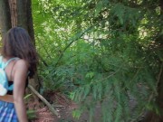 Otaku Jennii face fucked in Public park 1/16