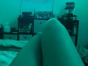 Chillin bleach tv and thighs