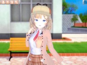 【エロゲーコイカツ！】VTuber ワトソン・アメリア3DCGアニメ動画(バーチャルYoutuber)[Hentai Game Koikatsu! Watson Amelia(Anime 3DCG 1/16