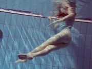 Libuse the girl in striped body suit 11/16