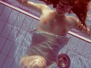 Libuse the girl in striped body suit 13/16