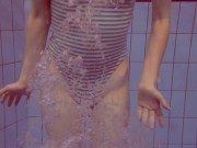 Libuse the girl in striped body suit 5/16