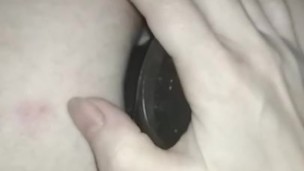 мужа в попу игрушкой