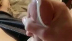 Jackoff twinks huge cock leads to creamy cumshot