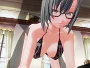 3D HENTAI Neko girl gave it in the ass 16/16