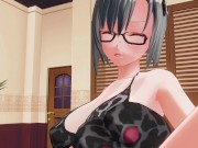 3D HENTAI YURI Neko lesbians try a new vibrator 4/16