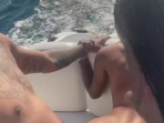 Fuckin little booty ebony on a boat  9/16