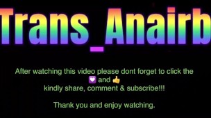 (Trans Anairb) kneel down masturbation solo