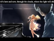 「English Dub」Your Lie In April OP " Hikaru Nara" Full