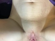 Milf finally let’s me fill her pussy with Mr Hankeys Thors Hammer dildo!! 5/16