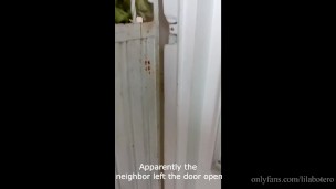 Hot neighbor wanting a young virgin's cock