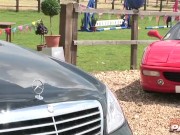 mature jockey babe Caroline De Lys barn shenanigans 4k 1/16