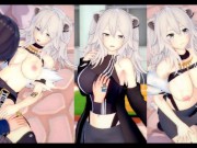 【エロゲーコイカツ！】VTuber 獅白ぼたん3DCGアニメ動画(バーチャルYoutuber)[Hentai Game Koikatsu! Shishiro Botan(Anime 3DCG
