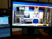 【エロゲーコイカツ！】VTuber 尾丸ポルカ3DCGアニメ動画(バーチャルYoutuber)[Hentai Game Koikatsu! Omaru Polka(Anime 3DCG Video)] 15/16