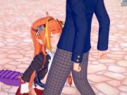 【エロゲーコイカツ！】VTuber 桐生ココ3DCG巨乳アニメ動画(バーチャルYoutuber)[Hentai Game Koikatsu! Kiryu Coco(Anime 3DCG Video)] 7/16