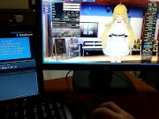 【エロゲーコイカツ！】VTuber 角巻わため3DCG巨乳アニメ動画(バーチャルYoutuber)[Hentai Game Koikatsu! Tsunomaki Watame(Anime 3DCG 15/16