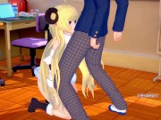 【エロゲーコイカツ！】VTuber 角巻わため3DCG巨乳アニメ動画(バーチャルYoutuber)[Hentai Game Koikatsu! Tsunomaki Watame(Anime 3DCG 7/16