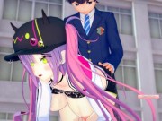 【エロゲーコイカツ！】VTuber 常闇トワ3DCG巨乳アニメ動画(バーチャルYoutuber)[Hentai Game Koikatsu! Tokoyami Towa(Anime 3DCGvideo 11/16