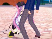 【エロゲーコイカツ！】VTuber 常闇トワ3DCG巨乳アニメ動画(バーチャルYoutuber)[Hentai Game Koikatsu! Tokoyami Towa(Anime 3DCGvideo 6/16