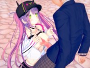 【エロゲーコイカツ！】VTuber 常闇トワ3DCG巨乳アニメ動画(バーチャルYoutuber)[Hentai Game Koikatsu! Tokoyami Towa(Anime 3DCGvideo 8/16