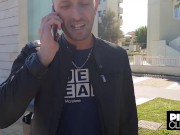 Luca Ferrero incula Tina Princess in giro per Rimini 2/16