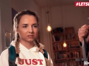 HORNYHOSTEL - Small Step Sister Mona Blue Rough Anal Sex With Her Big Dick Step Brother 2/16