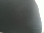 Sexy bbw ass and black hot panties