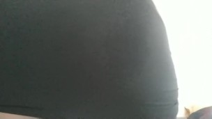 Sexy bbw ass and black hot panties